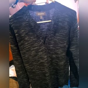 Bonobos button up sweater for men size medium